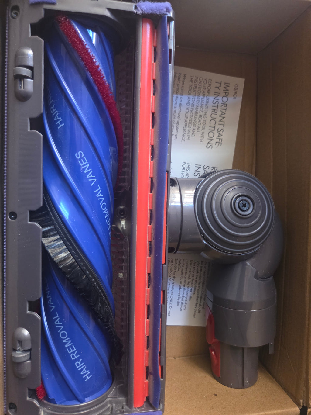 Cabezal Motorizado Antienredos compatible con Dyson V7 V8 V10 V11 V15 - Nuevo