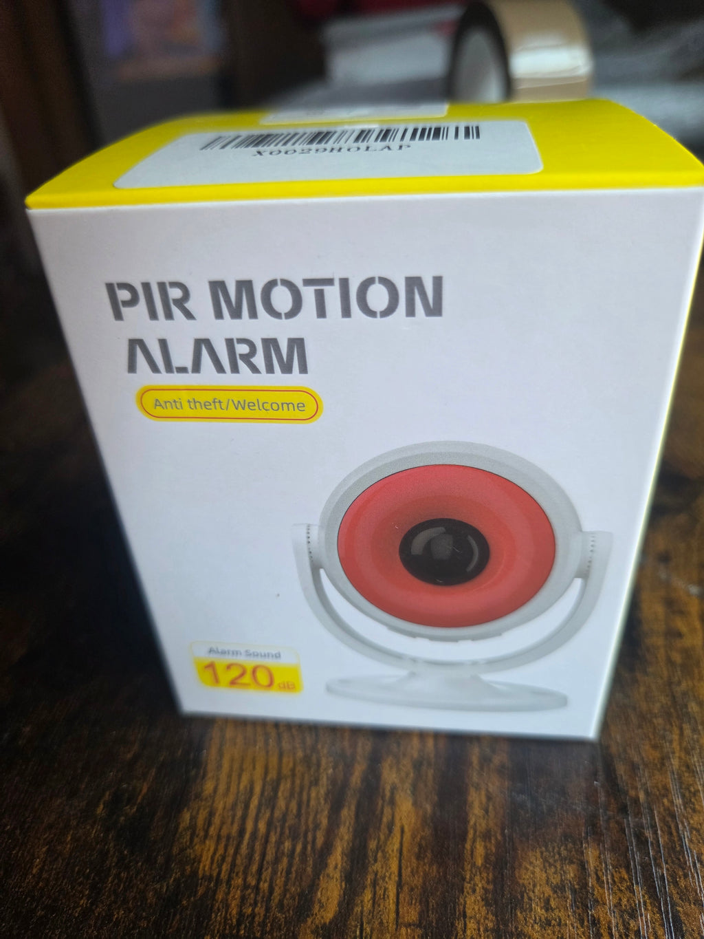 Alarma con Sensor de Movimiento PIR y Mando a Distancia (Nuevo a estrenar)