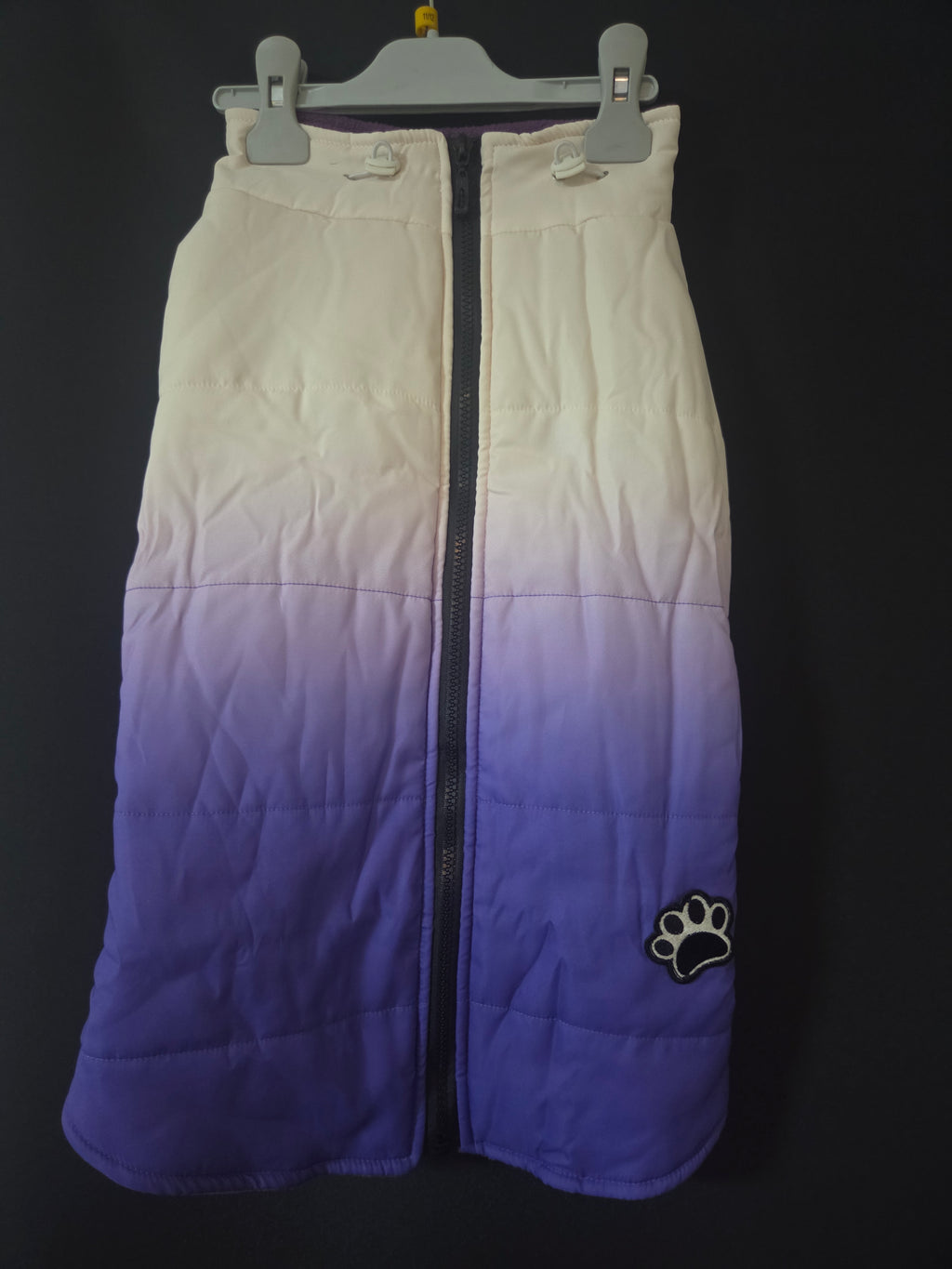 Abrigo chaleco térmico para perro con arnés – Talla XL (Nuevo con etiqueta)