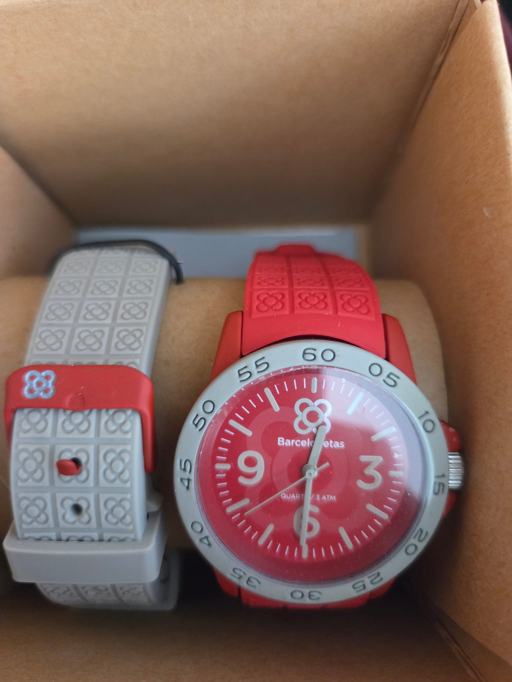 Reloj Barcelonetas Sport Aqua/Black + Correa extra (Nuevo en caja)