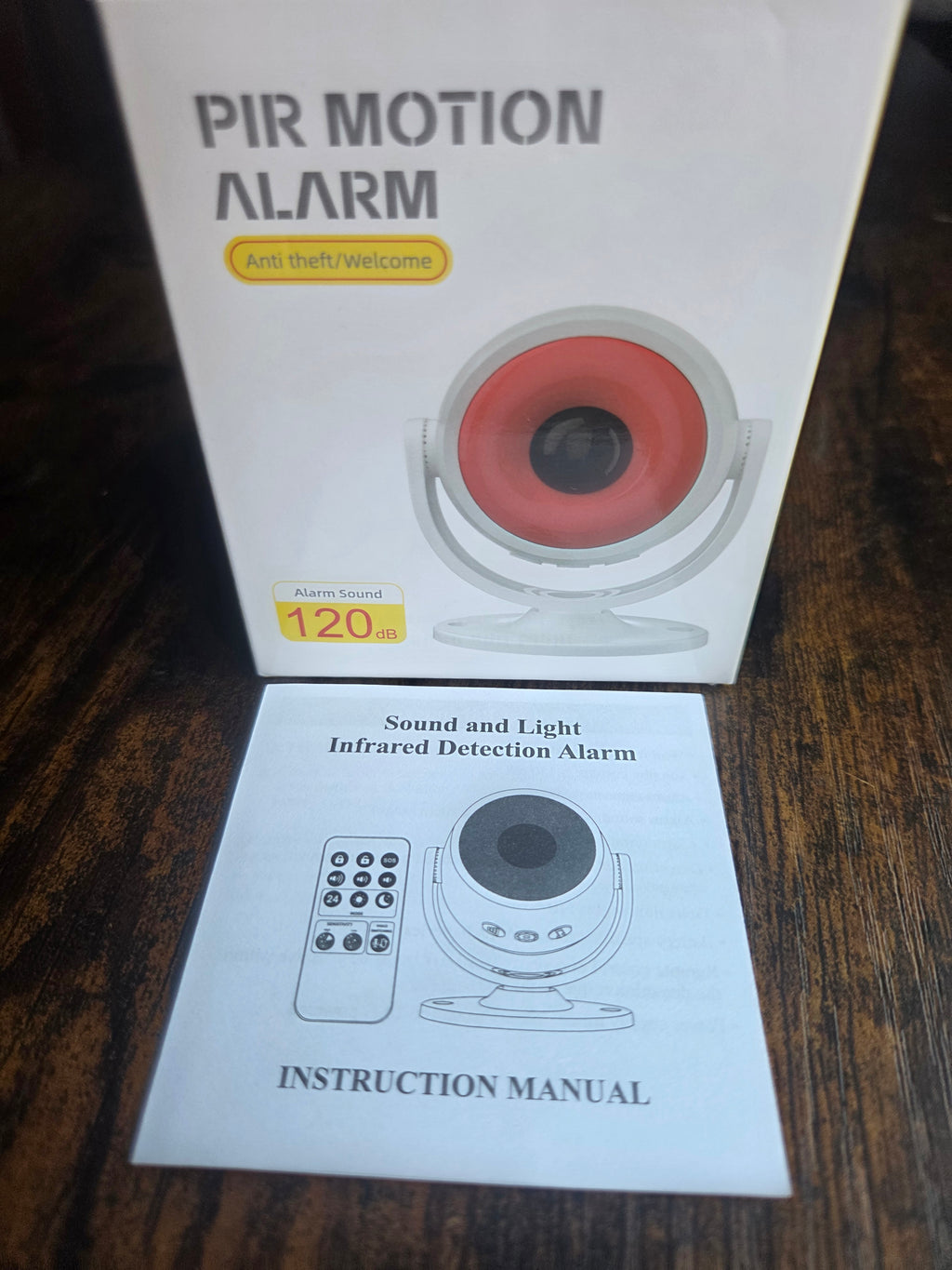Alarma con Sensor de Movimiento PIR y Mando a Distancia (Nuevo a estrenar)