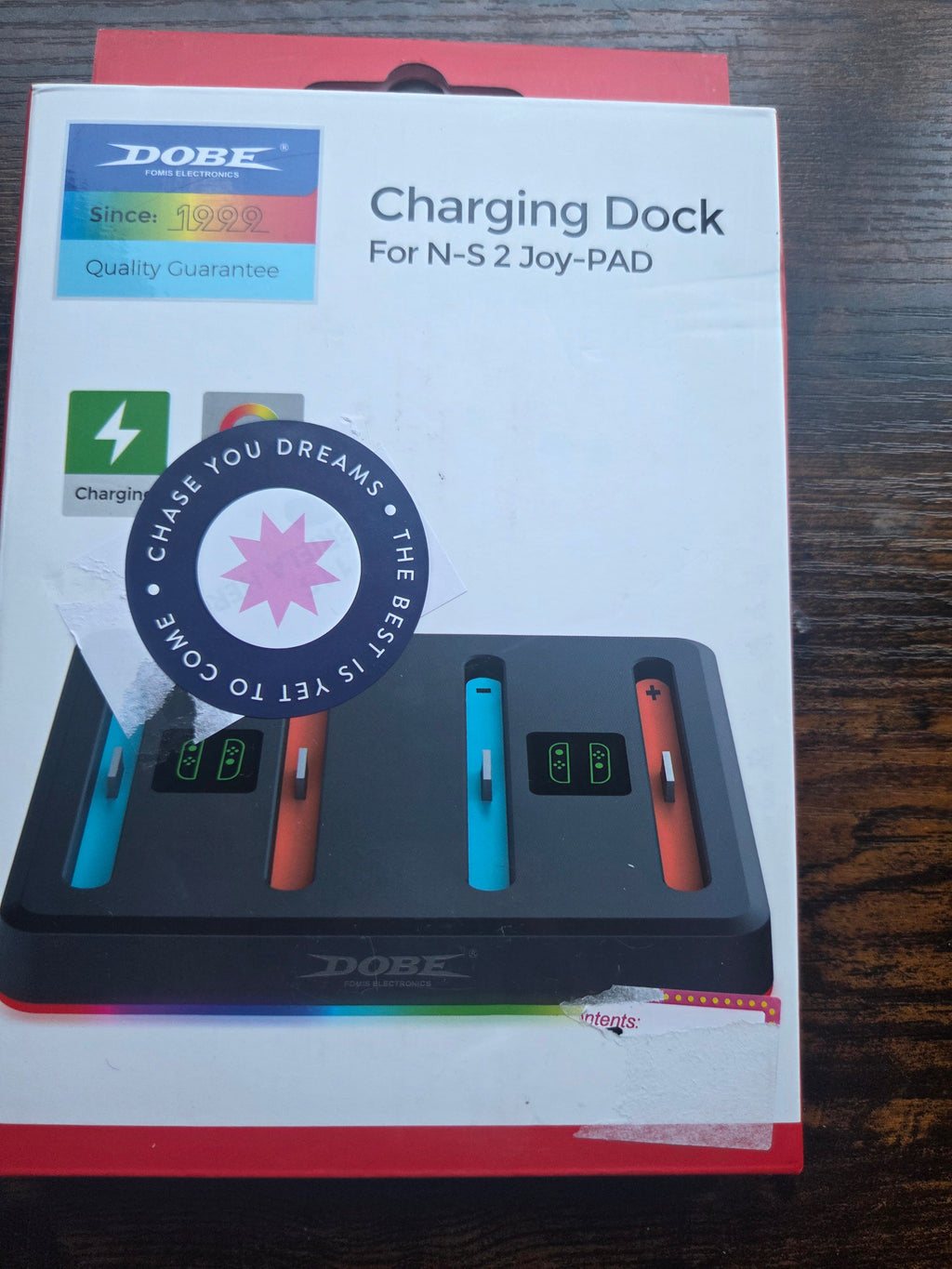 Base de carga 4 mandos Switch Joy-Con DOBE TNS-3160 | Luz RGB (Nueva)