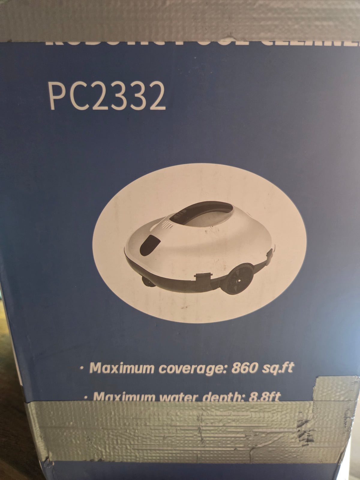 Robot Limpiafondos Automático Inalámbrico para Piscina (Modelo PC2332)
