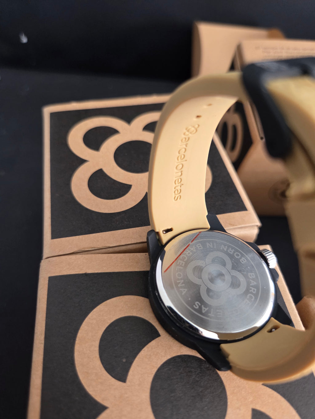 Reloj Barcelonetas Sport Aqua/Black + Correa extra (Nuevo en caja)