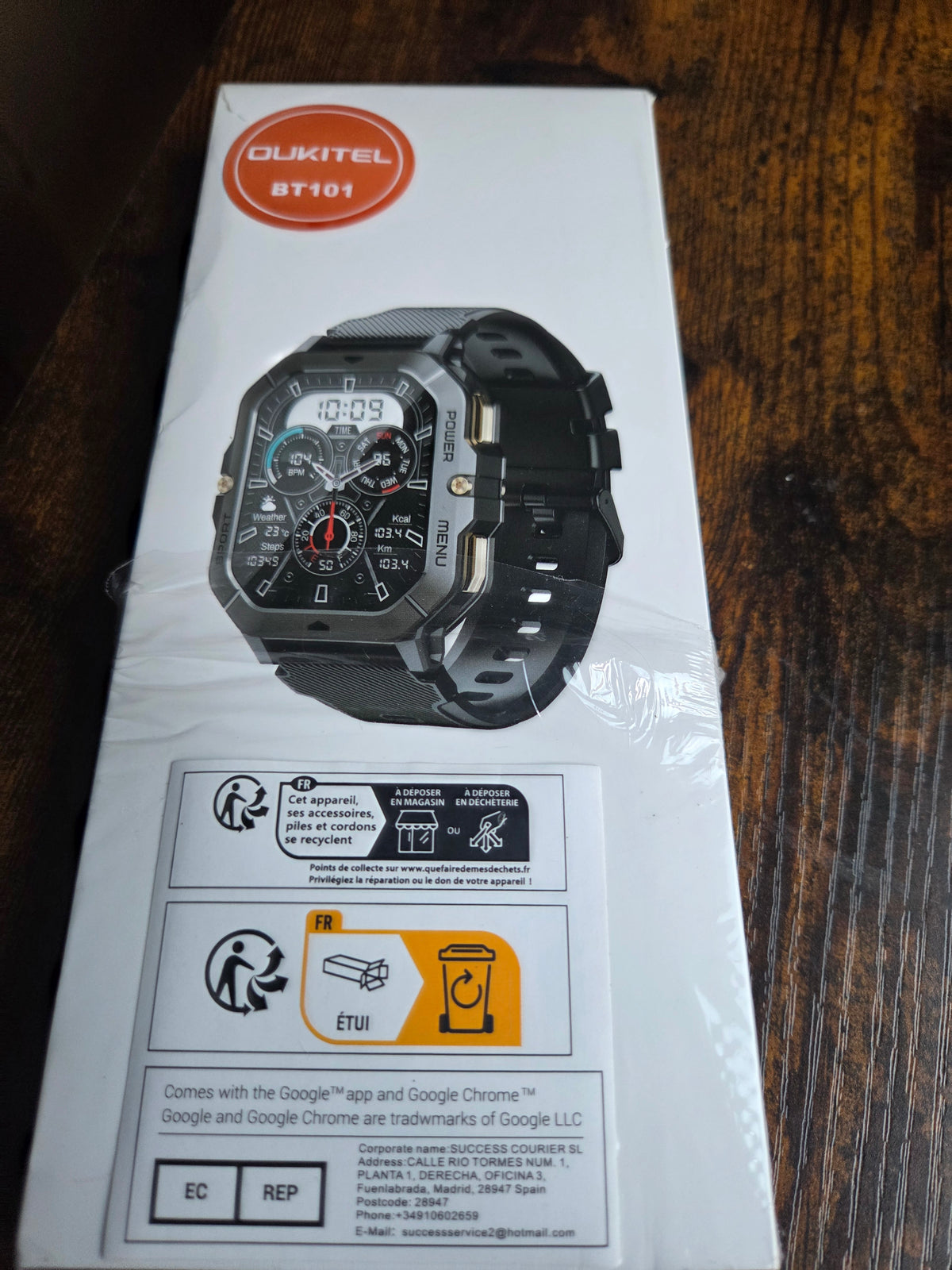 Smartwatch Oukitel BT101 Nuevo Rugged Militar