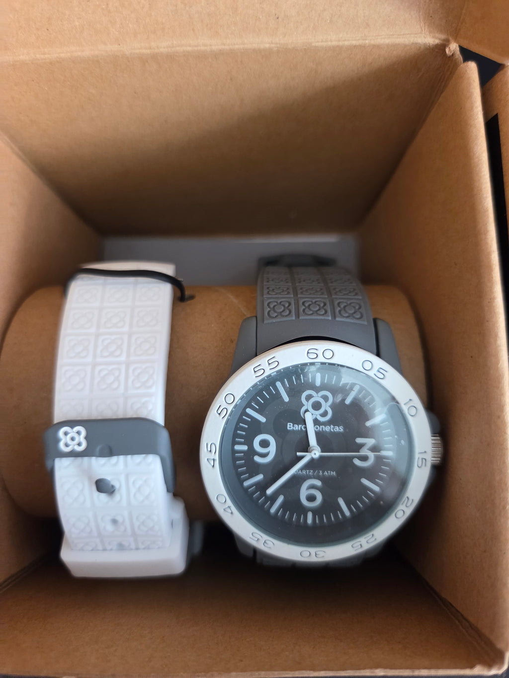 Reloj Barcelonetas Sport Aqua/Black + Correa extra (Nuevo en caja)
