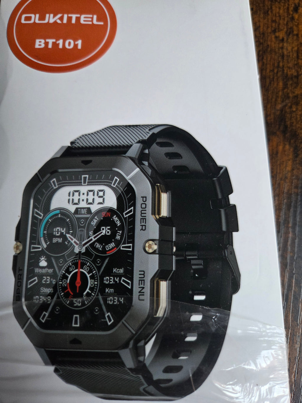 Smartwatch Oukitel BT101 Nuevo Rugged Militar