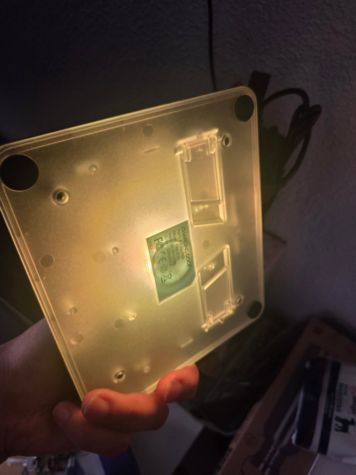 Base de carga 4 mandos Switch Joy-Con DOBE TNS-3160 | Luz RGB (Nueva)