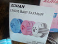 Protectores auditivos bebé Zohan + 2 bandas ajustables + bolsa
