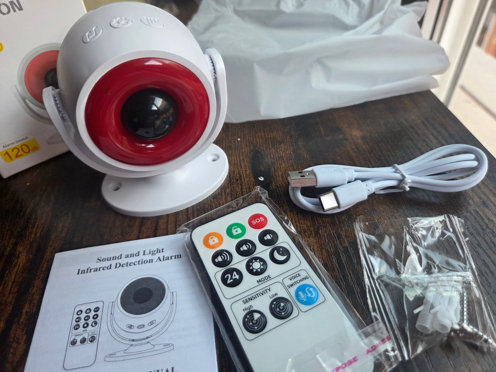 Alarma con Sensor de Movimiento PIR y Mando a Distancia (Nuevo a estrenar)